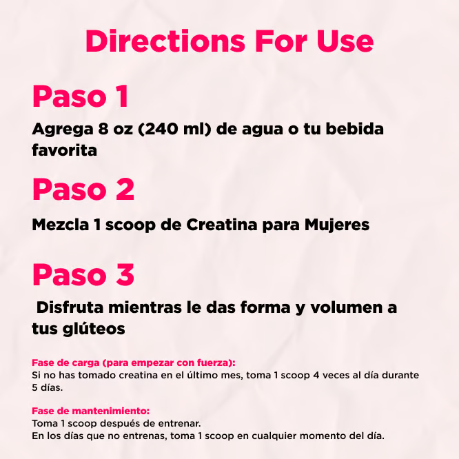 Oranivie - Monohidrato de creatina para mujeres