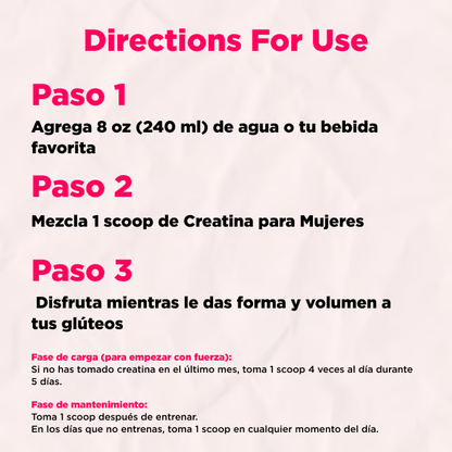 Oranivie - Monohidrato de creatina para mujeres